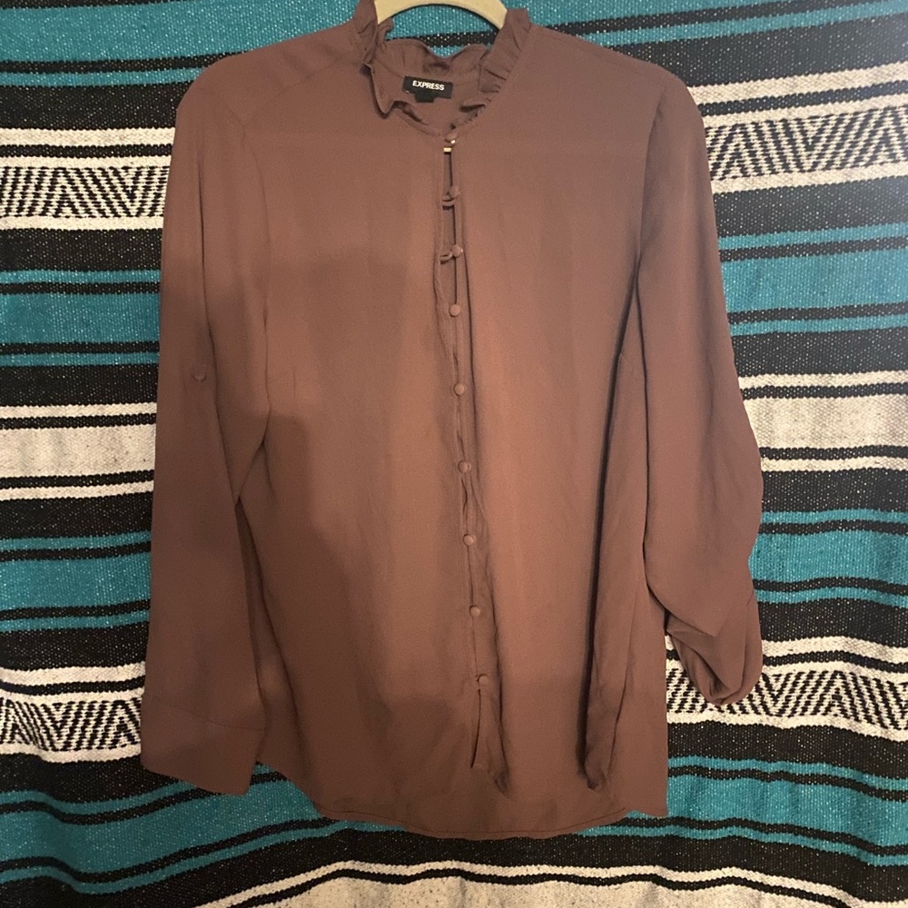 Beautiful blush sheer top